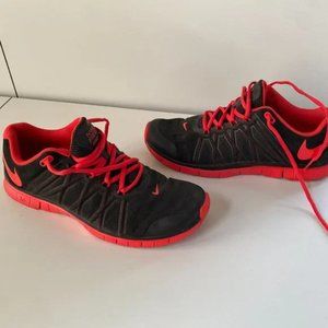 Nike Free Trainer 3.0 Black/LT Crimson Men's Running Training Shoes Size 12